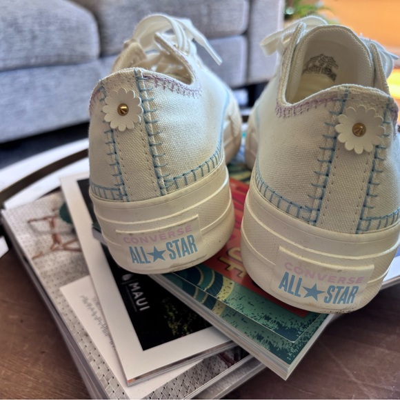 Converse Chuck All Stars Crafted Stitch Lift Platform canvas 🤩 - Picture 2 of 6